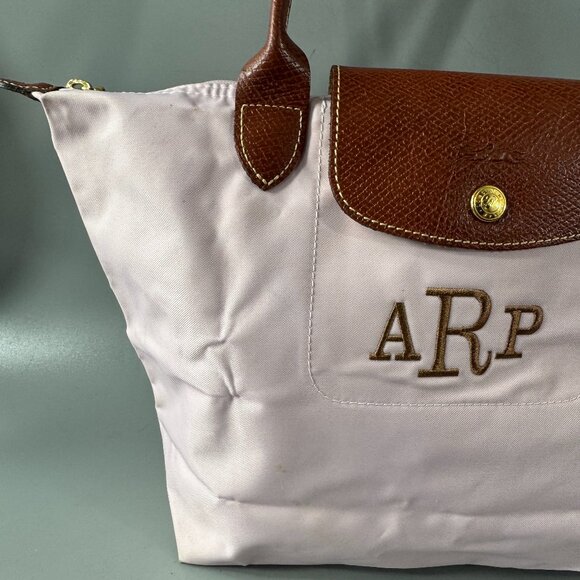 LONGCHAMP LE PLIAGE BEIGE MEDIUM Long Handle, Medium - Picture 2 of 14